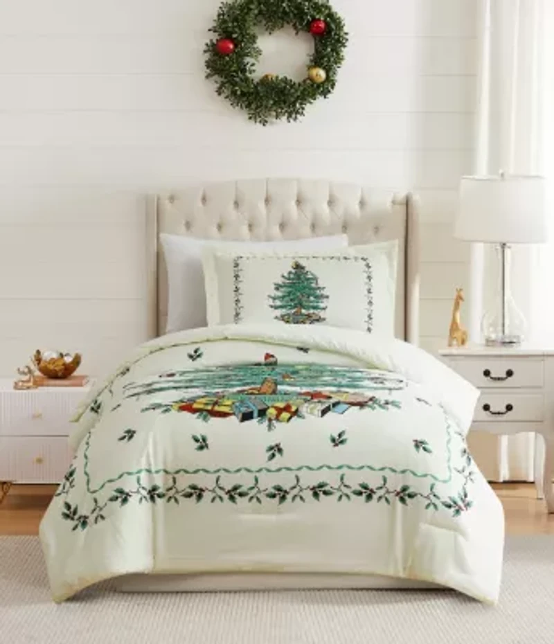 Christmas Tree Comforter Set