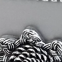 Braided Medallion Toothbrush Holder