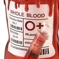 Blood Bag Halloween Lotion Dispenser