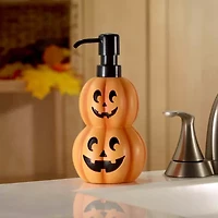 Stacked Pumpkins Halloween Lotion Dispenser