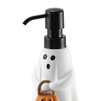 White Ghost Halloween Lotion Dispenser
