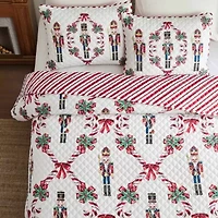 Nutcracker Full/Queen Quilt Set