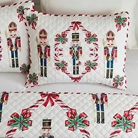 Nutcracker Full/Queen Quilt Set