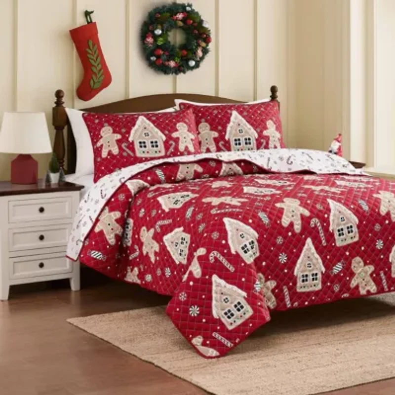 Holiday Lane Full/Queen Quilt Set