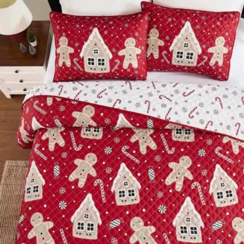 Holiday Lane Full/Queen Quilt Set