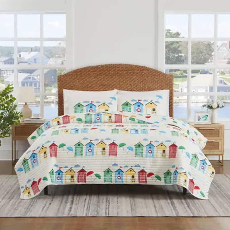 Cabanas Reversible Quilt Set