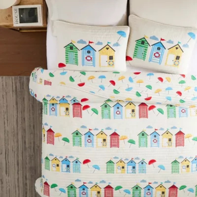 Cabanas Reversible Quilt Set