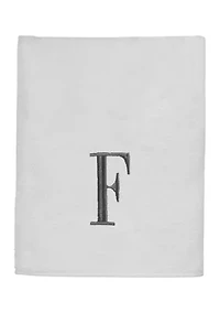 Block Monogram Bath Towel