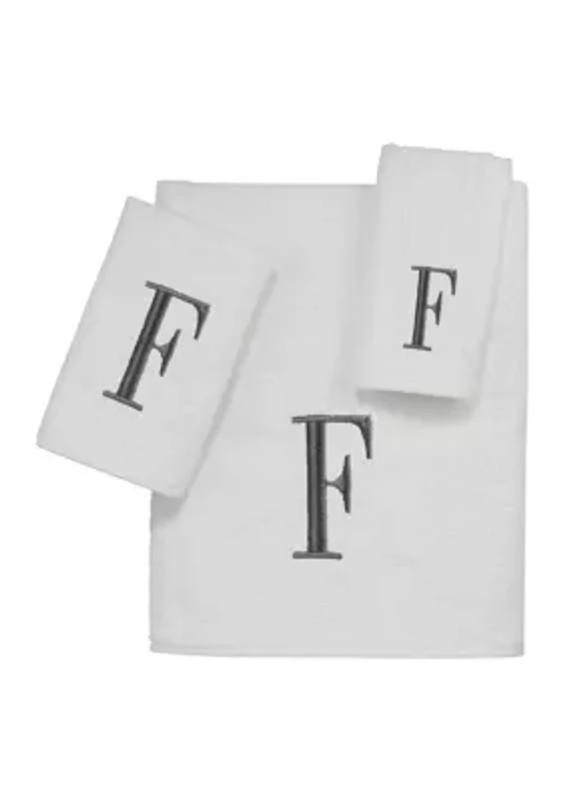 Block Monogram Bath Towel