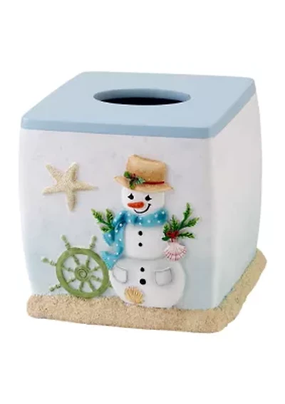 Avanti Coastal Snowman Tissue Cover
