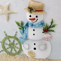 Avanti Coastal Snowman Tissue Cover