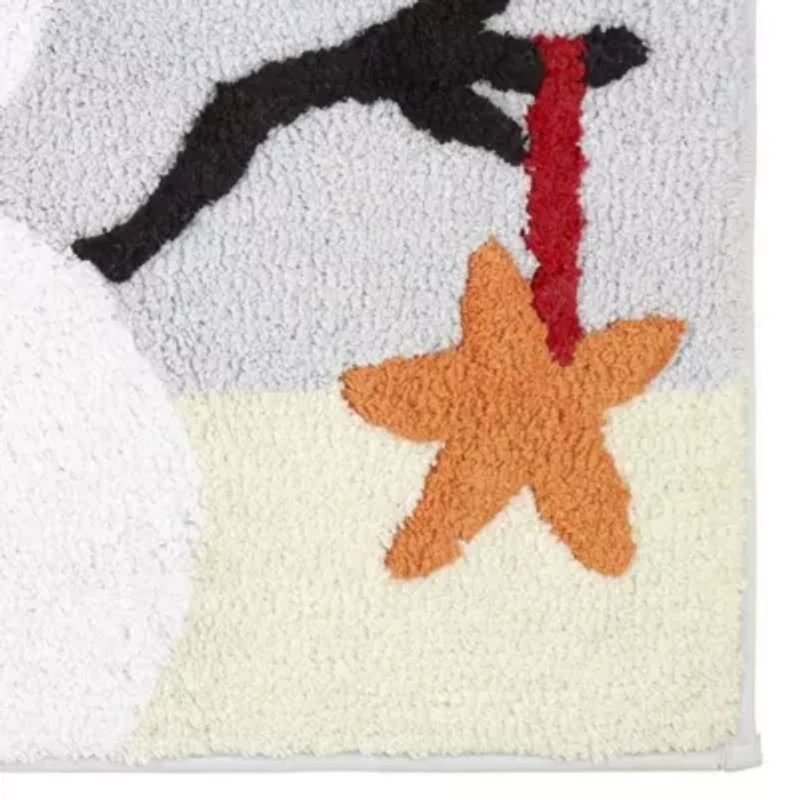 Avanti Beach Snowman Rug