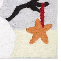 Avanti Beach Snowman Rug