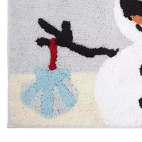 Avanti Beach Snowman Rug