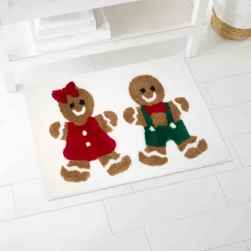 Ginger Friends Bath Rug