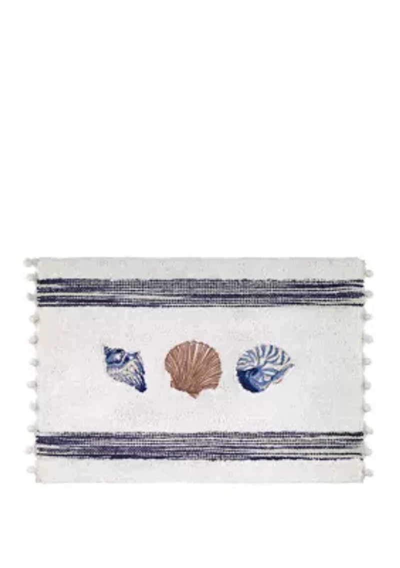 20 in x 30 in Blue Lagoon Bath Rug