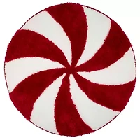Peppermint Candy Bath Rug