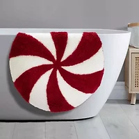 Peppermint Candy Bath Rug