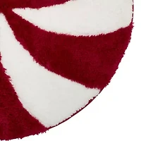 Peppermint Candy Bath Rug