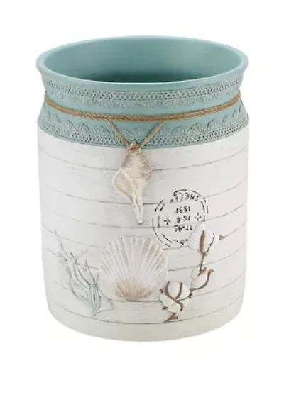 Farmhouse Shell Wastebasket