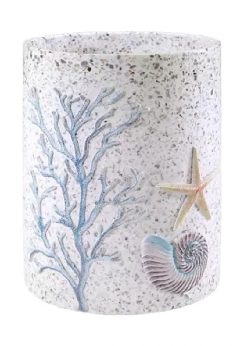 Coastal Terrazzo Wastebasket