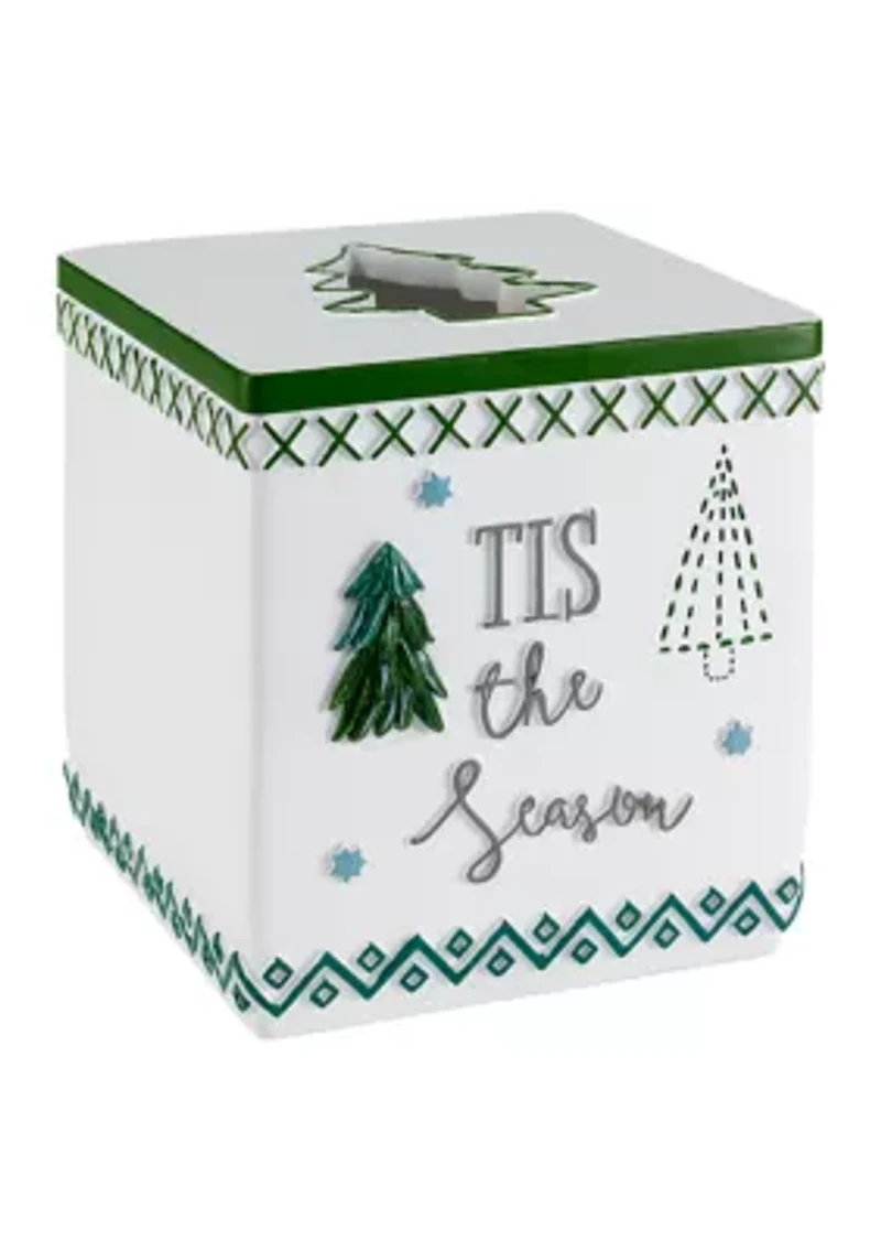Xmas Trees Tissue Cover