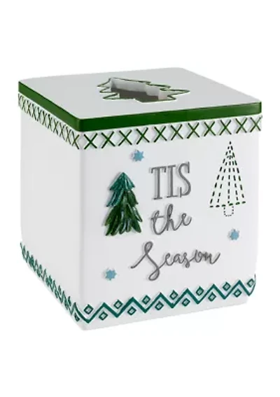 Xmas Trees Tissue Cover