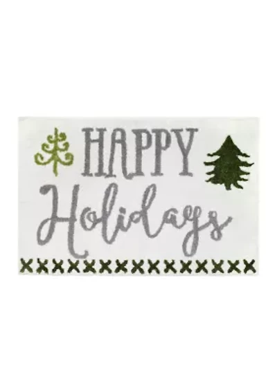 Avanti Christmas Trees Rug