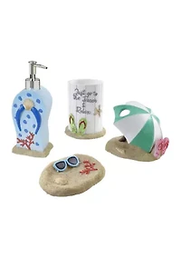 Beach Mode Bath Accessories Set