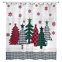 Tis the Season Shower Curtain and Hook Set