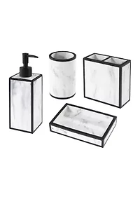 Jasper 4-Piece Bath Accessory Kit