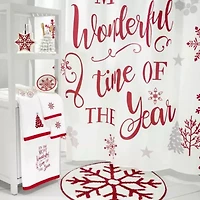 Sparkle Shower Curtain and Hook Set