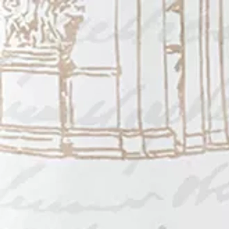 72 in x 72 in Paris Botanique Shower Curtain