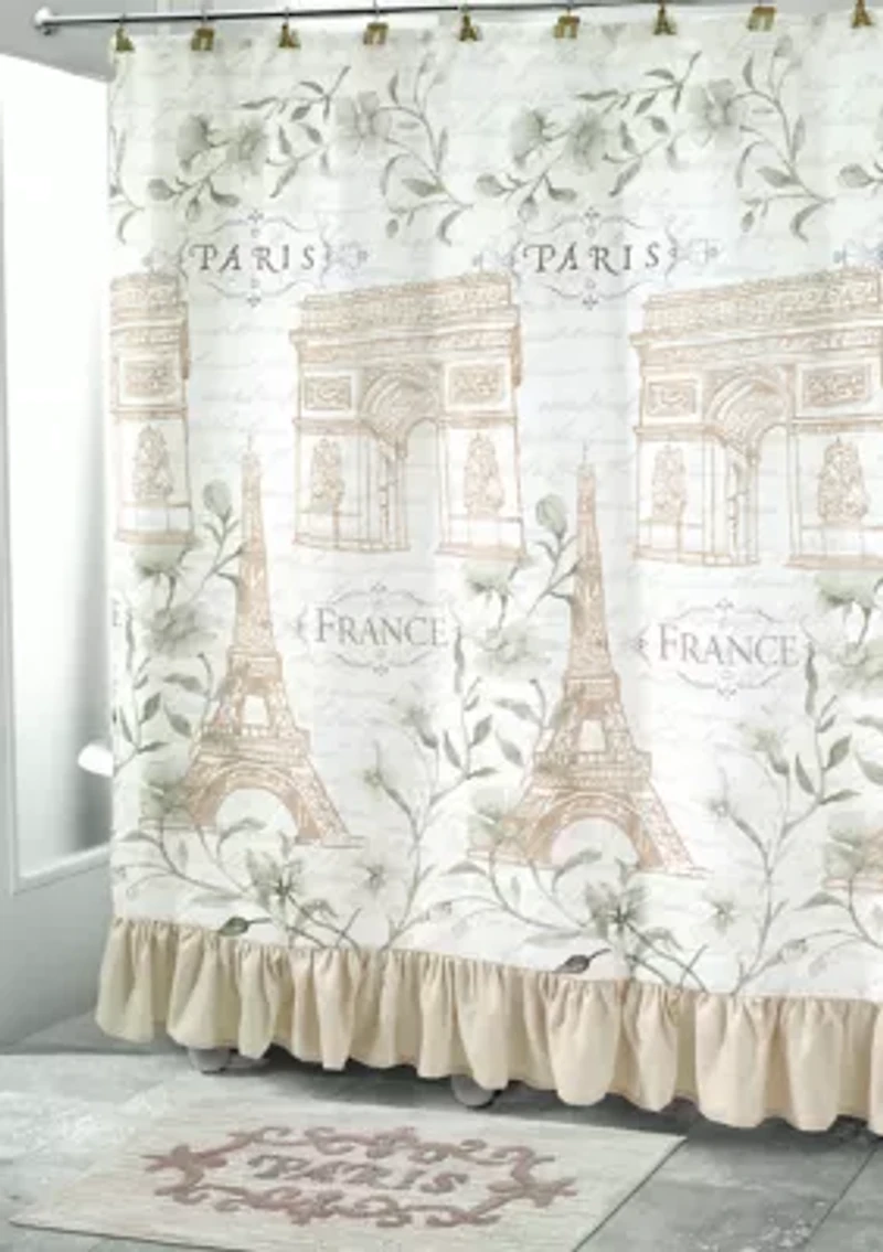 72 in x 72 in Paris Botanique Shower Curtain