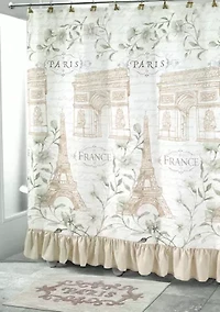 72 in x 72 in Paris Botanique Shower Curtain