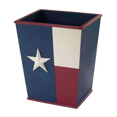 Texas Flag Wastebasket