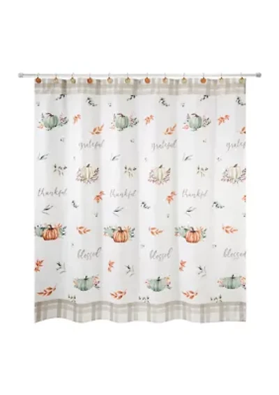 Grateful Patch Shower Curtain