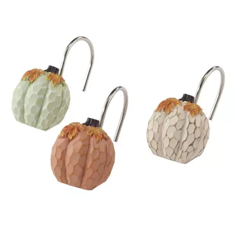 Grateful Patch 13pc Shower Curtain/Shower Hooks Set