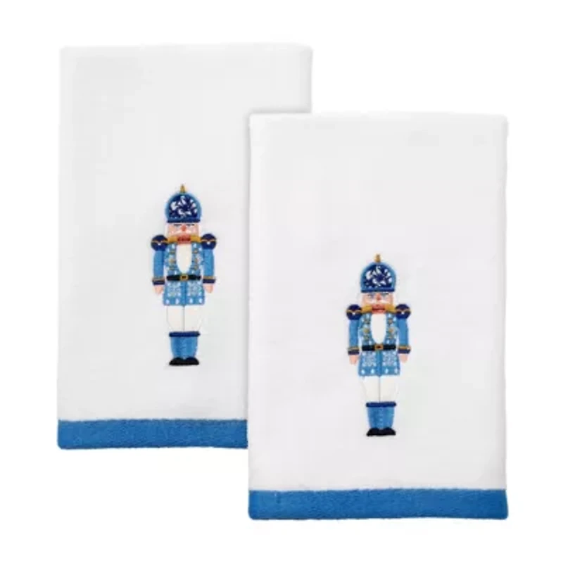 Avanti Nutcracker Trellis Lotion Pump and Fingertip Towel Set