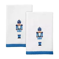 Avanti Nutcracker Trellis Lotion Pump and Fingertip Towel Set