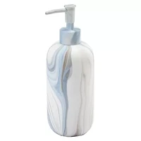 Waves 4pc Bath Accessories Set