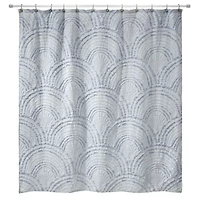 Modern Shells Shower Curtain