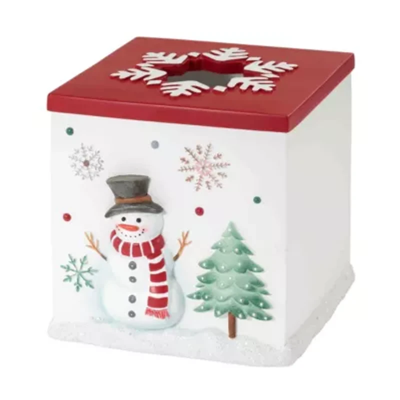 Winter Snowman Tissue Cover