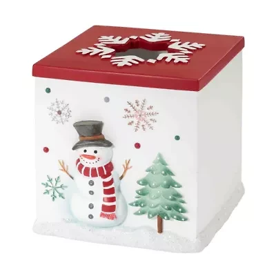 Winter Snowman Tissue Cover