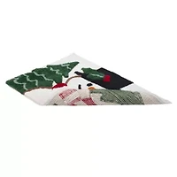 Winter Snowman Bath Rug