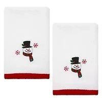 Winter Snowman 3-pc. Lotion Pump Fingertip Towel Set
