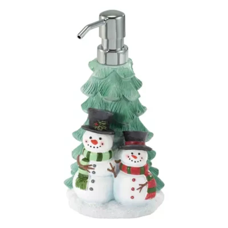 Winter Snowman 3-pc. Lotion Pump Fingertip Towel Set