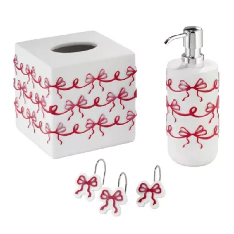 Christmas Bows Tissue Cover