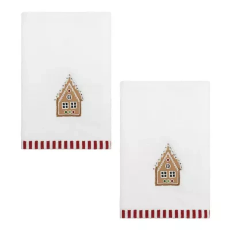 Gingerbread Man 3-pc. Lotion Pump Fingertip Towel Set