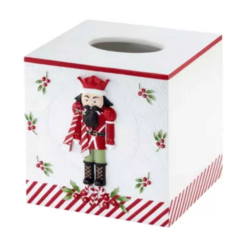 Peppermint Nutcracker Tissue Cover